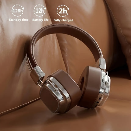 Wireless Headphones - High-Fidelity Sound, ENC Noise-Cancelling Mic, Multi-Device Connection