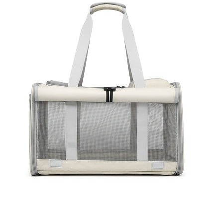 Large Roll-Up Cat Carrier for Outdoor Use, Portable, Breathable, Windproof