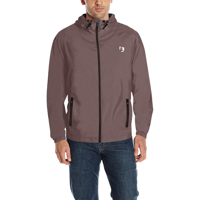 Men's All Over Print Quilted Windbreaker(Model H35)