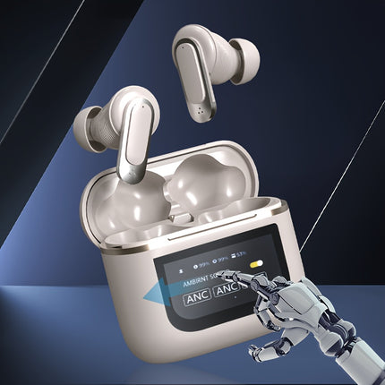 Wireless Headphones - Earbud Headphones with Active Noise Cancellation