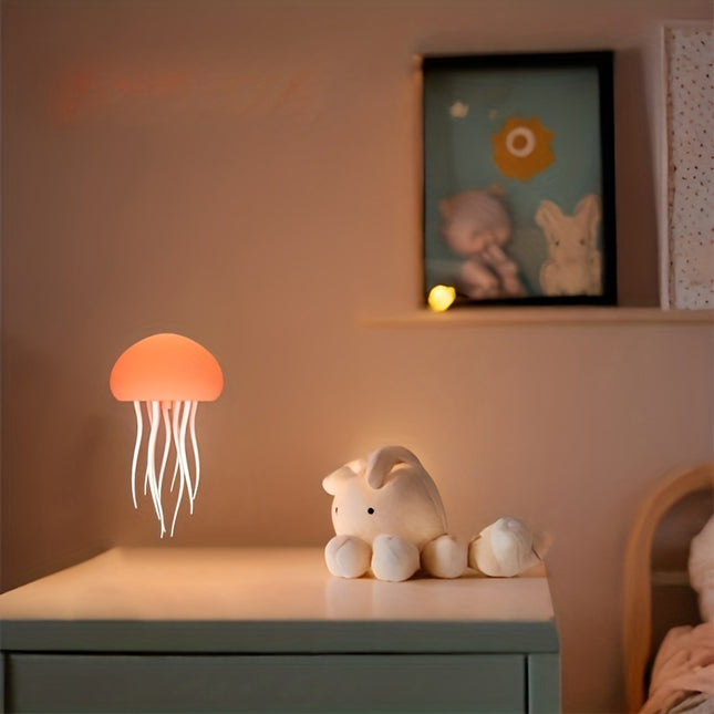 The Newest Mini Night Light for 2025 Features a Decorative Lamp Shaped Like a Dancing Jellyfish