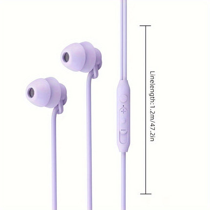 Wireless ASMR Sleep In-Ear Headphones with Noise Cancellation, High Sound Quality, and Microphone