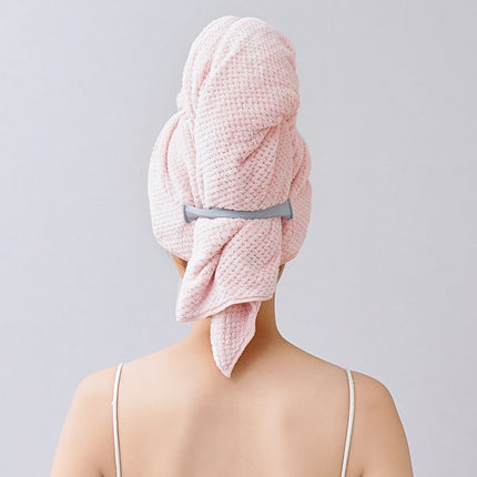 Coral Fleece Quick-drying Water-absorbing And Hair Drying Towel