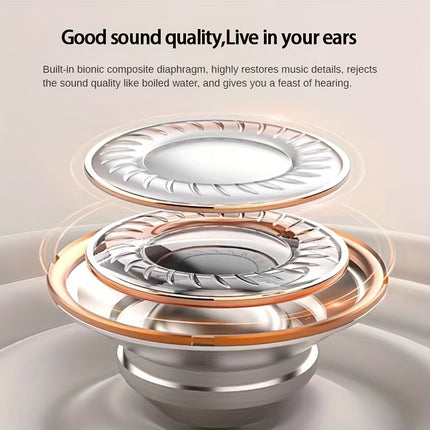 Wireless In-Ear Earphones, Noise Cancelling,Invisible,HiFi Sound Quality, Sport,sport,sleep,