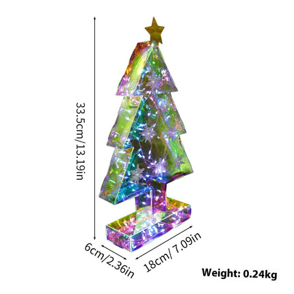 Christmas Decorative Lights Scene Atmosphere Layout