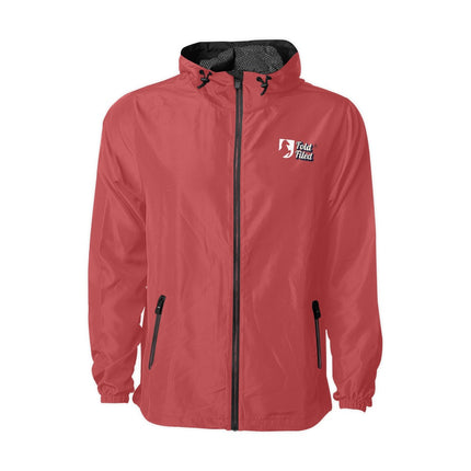 Unisex All Over Print  Hooded Windbreaker (Model H23)