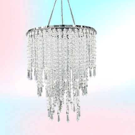 Essential Party Wedding Decorations: Creative Lightless Hanging Chandelier for Birthday and Ball Scenes