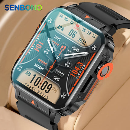 Smart Watch for Men, Wireless Call Smartwacth, 340mAh Large Battery, Information Push and Read,