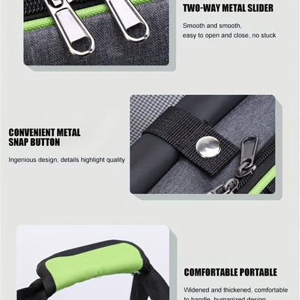 Dog Cat Pet Carrier Bag Foldable Travel Dog Carrier Airline Approved, Two Side Expandable Pet Carrier Backpack Pet Travel Carrier For Cats Dogs Puppy