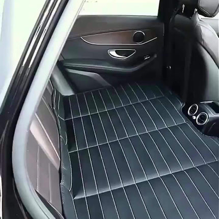 1pc Foldable Car Back Seat Mattress, Portable Travel Bed, Dog Car Seat Cover, Fits Most Cars/Suvs/Trucks, Concave Design for Camping And Road Trips RV Bed Mattresses