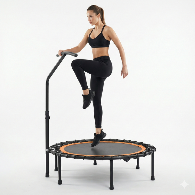 XTP006 Assembled sports trampoline happy expression outdoor and indoor