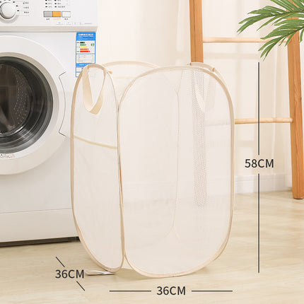 Upgraded Portable Laundry Folding Linen Large Hollow Toy Storage Household Basket