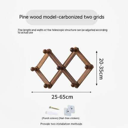 Clothes Hook Log Hanger Coat Rack