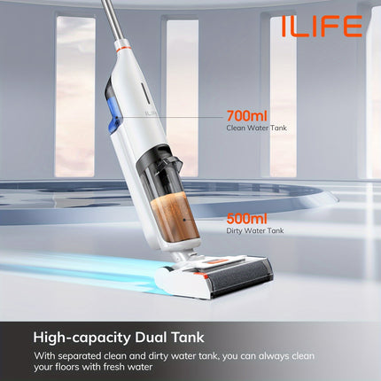 Mop Hardwood Floor Cleaner, Lightweight One-Step Cleaning for Hard Floors and Multi-Surface
