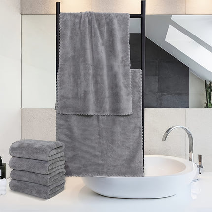 10-Pack Cut Edge Bath Towels, 35x75 inches, Modern Style
