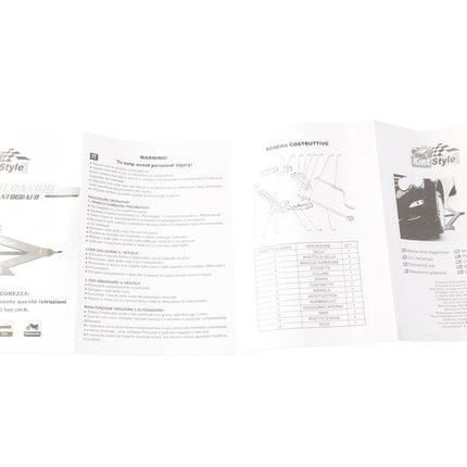 1.5 Ton Scissor Jack Heavy Duty Car Lift for Vehicle Tire Change Emergency Roadside Assistance