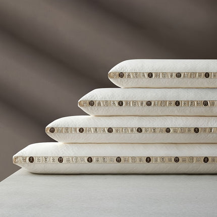 1pc Ultra-Soft Microfiber Couple'S Body Pillow - Medium Softness, Quilted Polyester,