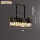 Black / Oval length 75x35x26CM