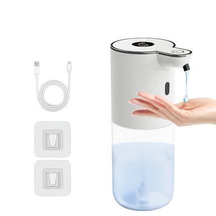 380ml Automatic Sensor Soap Dispenser | Wall Mount, Charging, Lithium Battery, Made of Plastic