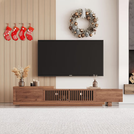 Luck Live 78.54-inch Retractable Storage TV Cabinet