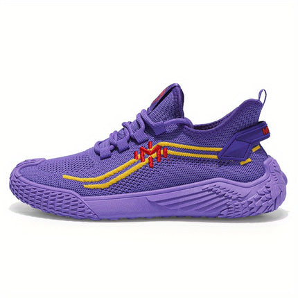Men's low-top round-toe sports shoes, rubber insoles, shock-absorbing, anti-slip,