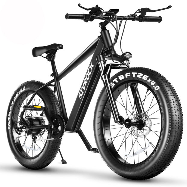 Professional Electric Bike For Adults, 26 X 4.0 Inches Fat Tire Electric Mountain Bicycle, 1000W Motor 48V 15Ah