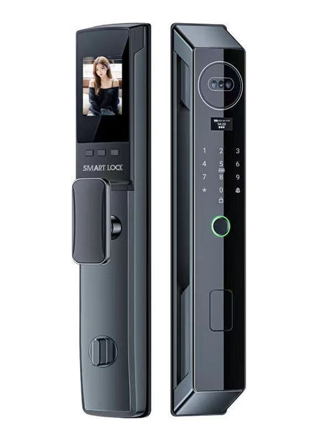 3D Face Recognition Automatic Fingerprint Lock Password Lock Peephole Viewer Smart Lock