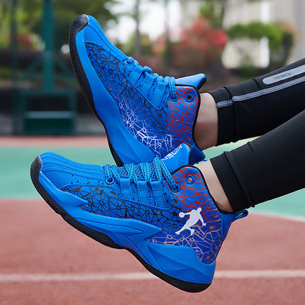 Casual Sneakers - Breathable and Comfortable Basketball Shoes Slip Resistant and Durable Tennis Shoes