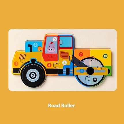 3D Puzzle Model Wooden Puzzle Educational Toys
