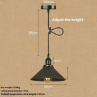 Bulb With Tungsten Wire / D0032 All Black / 26cm