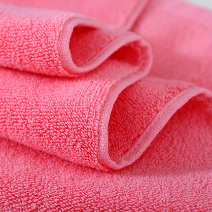 3pcs Of Pure Cotton Plain Bathroom Hand Towels, Size 40.01 * 80.01cm, Soft And Thick