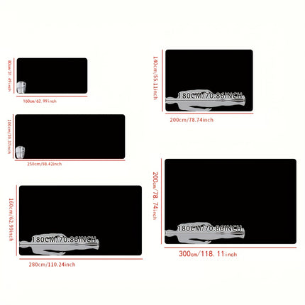 1pc, Luxurious Soft Faux Fur Area Rug, Rectangle, Light Gray, Tufted Polyester 100%, Fluffy