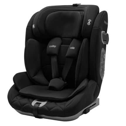 Baby Mix Hero Pro Ultra ISOFIX I-Size Car Seat, Black, for 76 to 150 cm