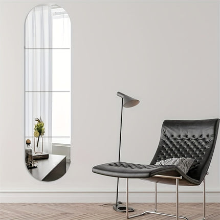 Mirror Wall Decoration, For Bedroom, Living Room, Office, Kitchen, Bathroom, Dance Room, Gym