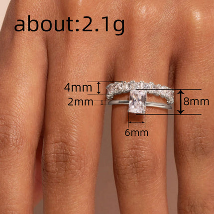 Fashionable Geometric Trendy Ring For Women