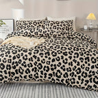 Leopard-Coffee / 230cm*220cm