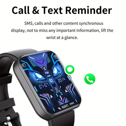 5.13cm Large Display Smartwatch for Both Genders