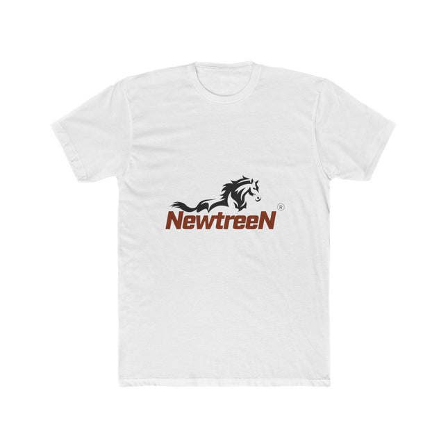 Stylish Unisex Cotton Crew Tee with NewtreeN Logo | Casual Wear, Gift for Him/Her, Graphic Tee for Events, Everyday Comfort