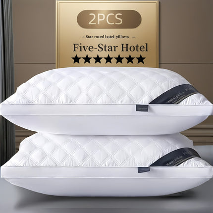 1/2pcs Neck Support Pillow for Enhanced Sleep | Ultra Soft, Non-Collapsing Polyester Fill,