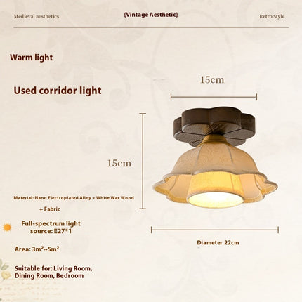 Flower Light Balcony Light Ceiling Light Cloakroom Stairs Aisle Corridor