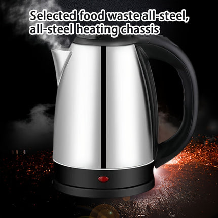 1pc High-power Electric Kettle, Stainless Steel Kettle, Large-capacity Automatic Power-off