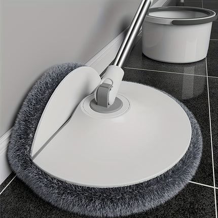 1 Set, Household Spin Mop And Bucket Set, With 4 Mop Cloths, Creative Bendable