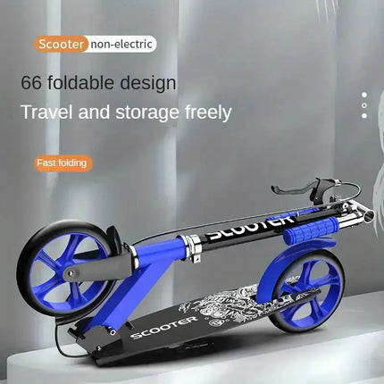 Thanksgiving on the fourth Thursday of November. Folding scooter in various colors with brake system