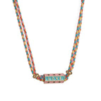 Necklace / pink