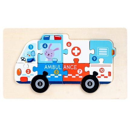 3D Puzzle Model Wooden Puzzle Educational Toys