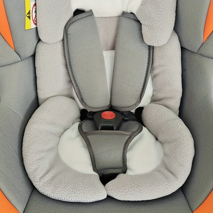 Infant Car Seat Cushion, Head And Body Support for Newborns, 2-In-1 Reversible Baby Car Seat Pad