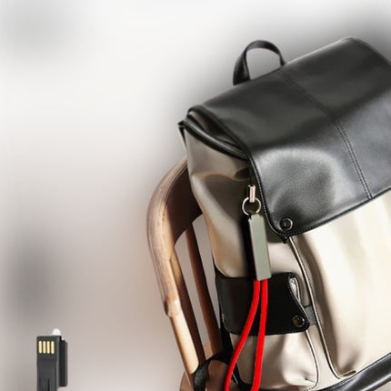 Fast charging cable keychain
