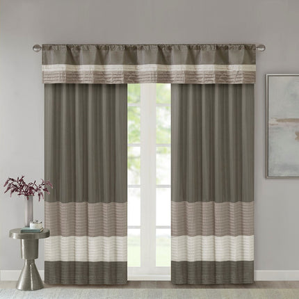 Po i Pintuck Curtain Panel(Only 1 Pc Panel)