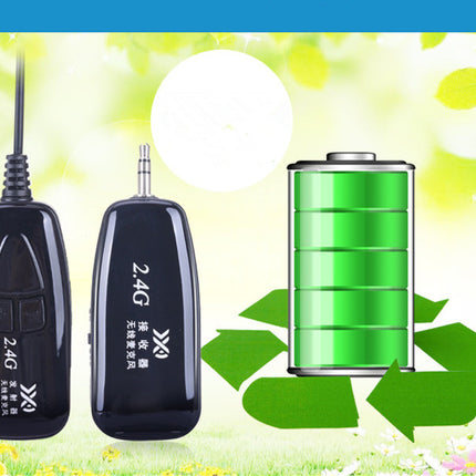 2.4G lavalier wireless microphone live broadcast