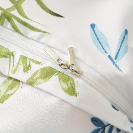 New Stylish Floral Bedding Set 135X200 Comfortable Duvet Cover Set by Luofanfei